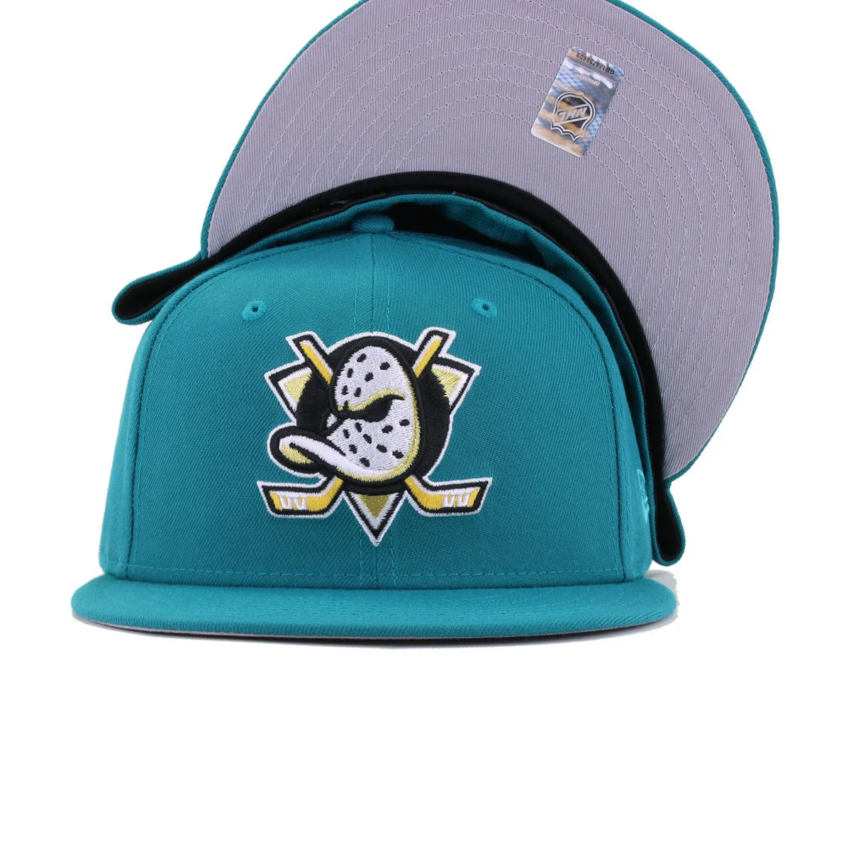 Anaheim Ducks Aqua New Era 59Fifty Fitted - Image 4