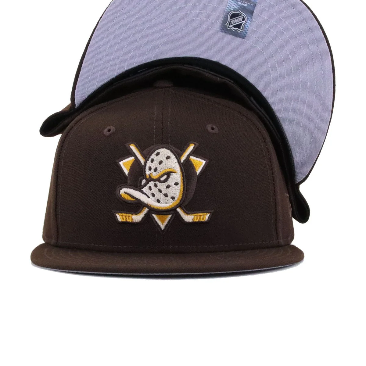 Anaheim Ducks Burnt Wood New Era 59Fifty Fitted - Image 4