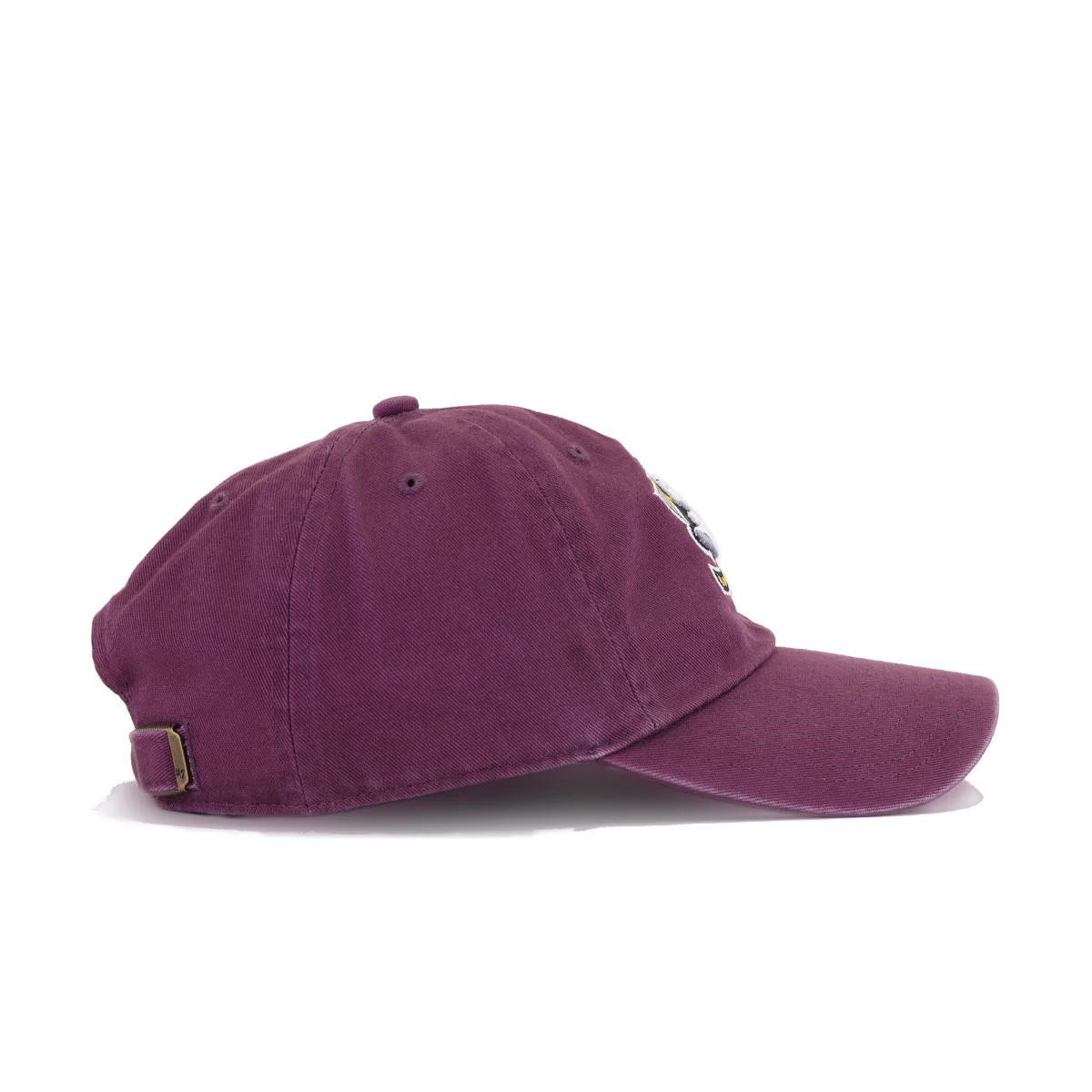 Anaheim Ducks Plum 47 Brand Clean Up Dad Hat - Image 3