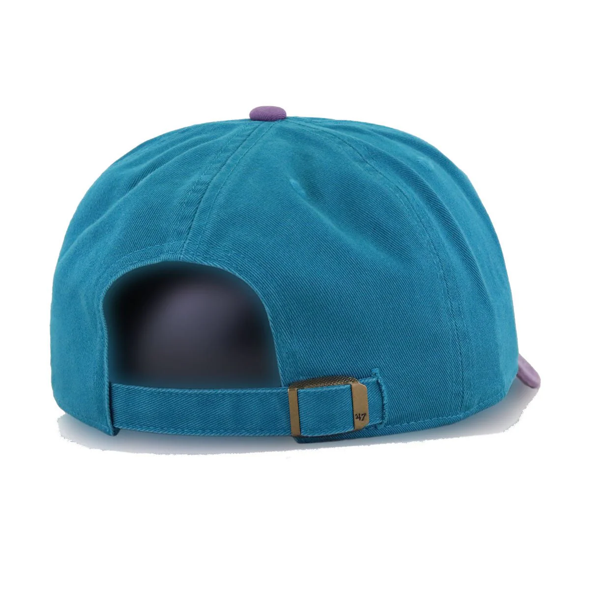 Anaheim Ducks Teal Iris 47 Brand Clean Up Dad Hat - Image 2
