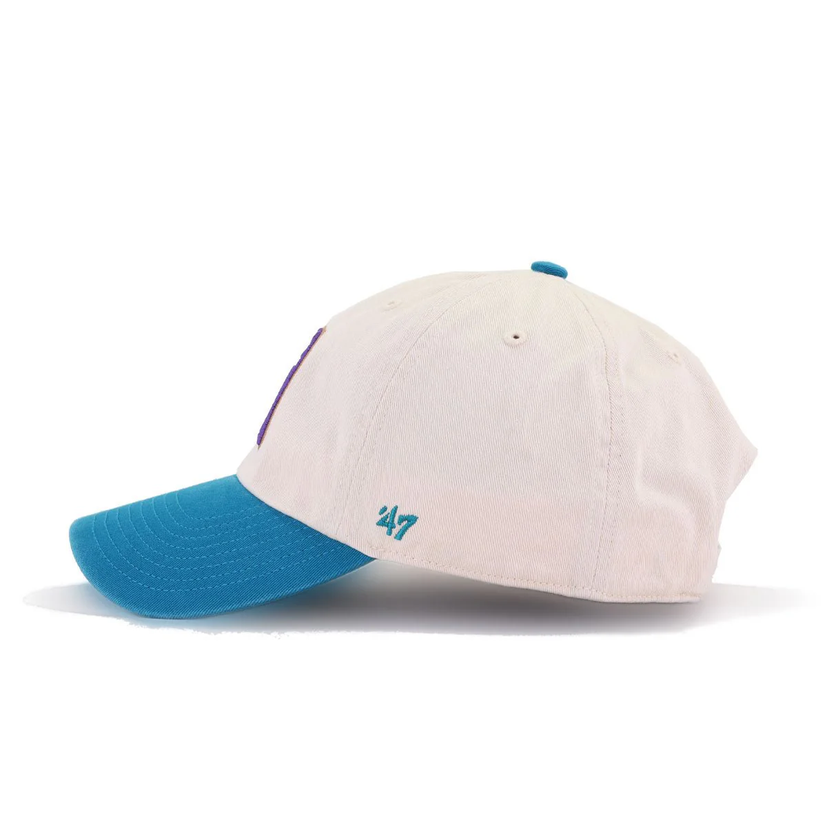 Arizona Diamondbacks Natural Teal 47 Brand Clean Up Dad Hat - Image 2