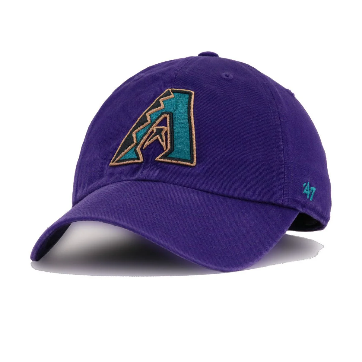 Arizona Diamondbacks Purple 47 Brand Clean Up Dad Hat