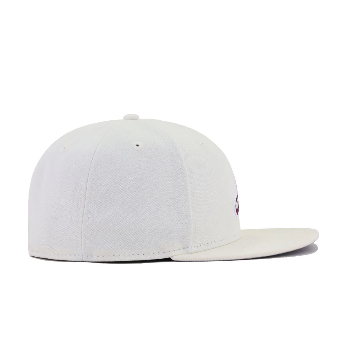 Atlanta Braves Chrome Intense Maroon New Era 59Fifty Fitted - Image 4