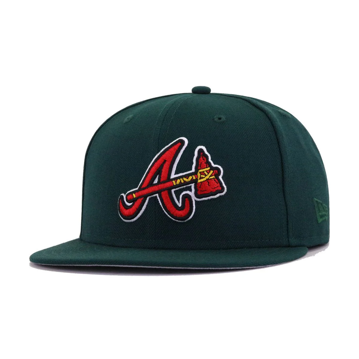 Atlanta Braves Dark Green Turner Field Final Season New Era 59Fifty Fitted