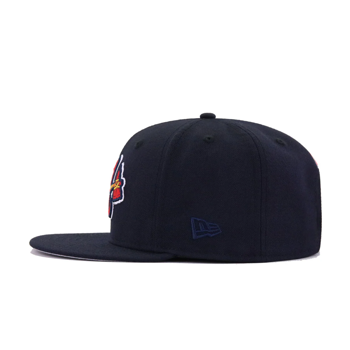 Atlanta Braves Navy New Era 9Fifty Snapback - Image 3