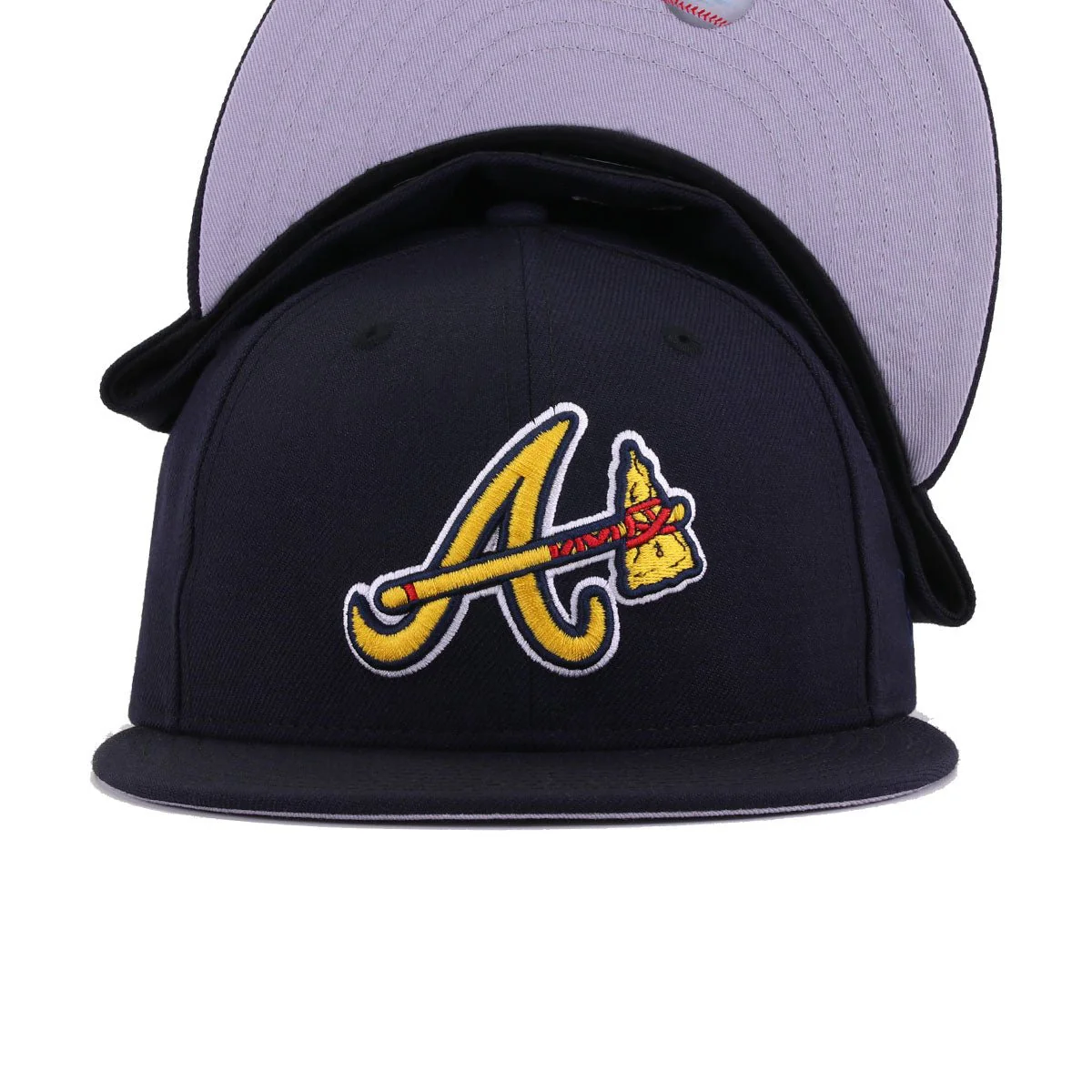 Atlanta Braves Navy RONALD New Era 59Fifty Fitted - Image 5