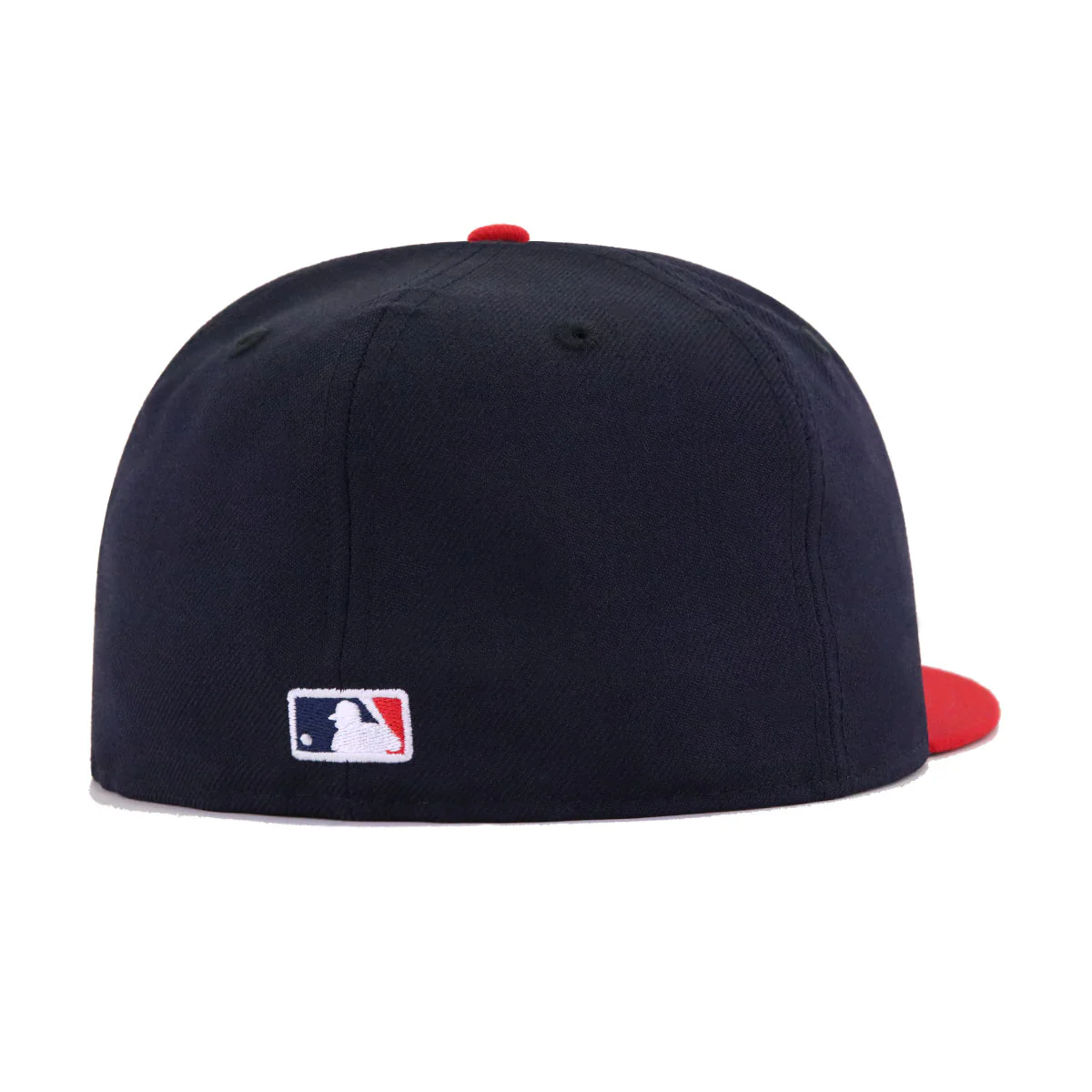 Atlanta Braves Navy Scarlet 1992 World Series Cooperstown Green Bottom New Era 59Fifty Fitted - Image 4