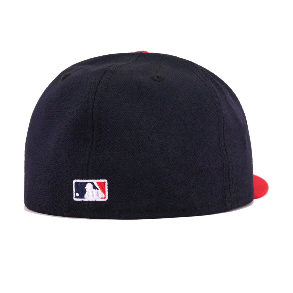 Atlanta Braves Navy Scarlet 1996 World Series Cooperstown New Era 59Fifty Fitted - Image 4