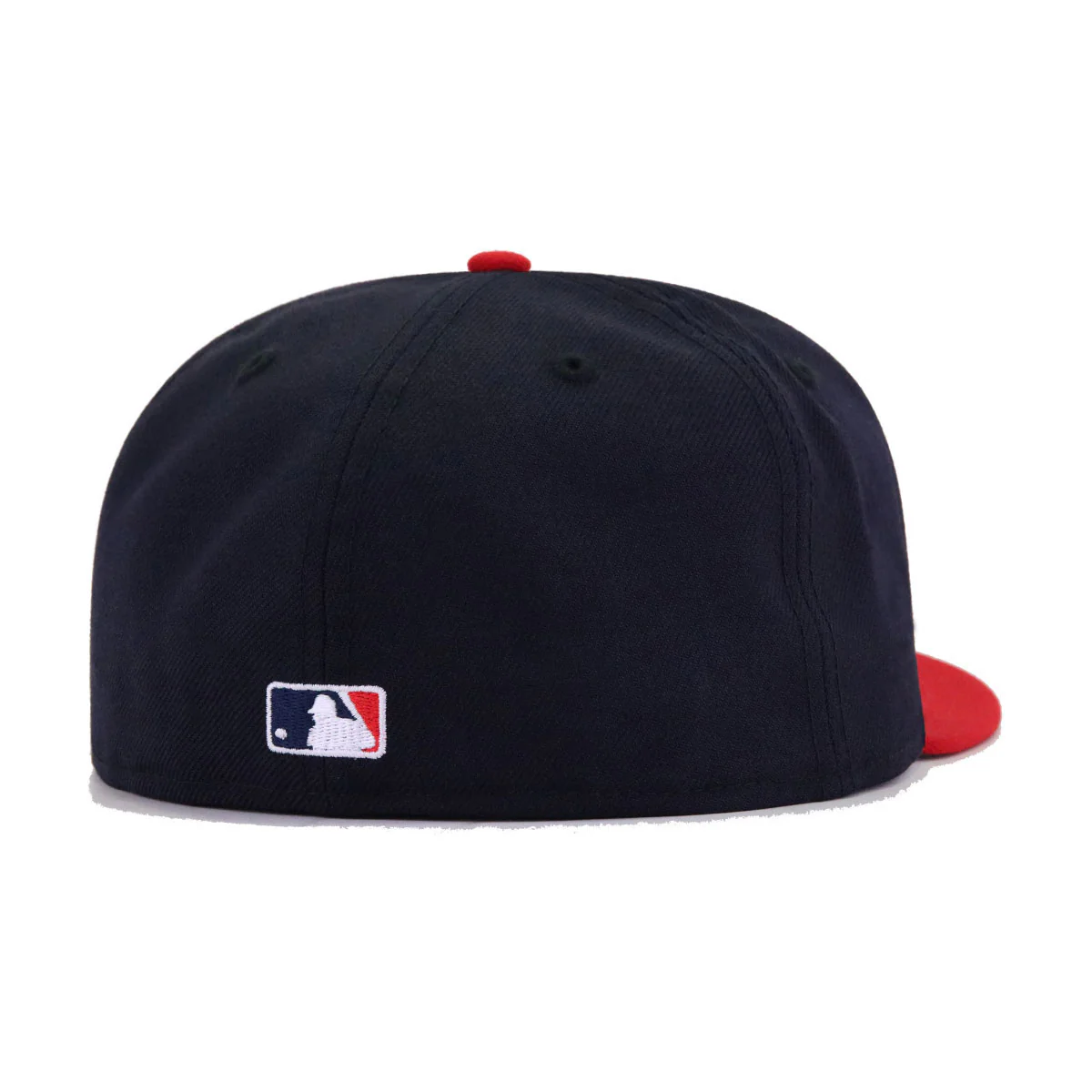 Atlanta Braves Navy Scarlet PEACH New Era 59Fifty Fitted - Image 2