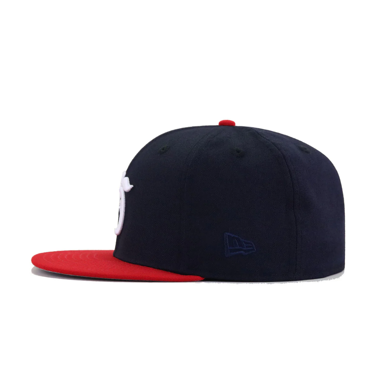 Atlanta Braves Navy Scarlet PEACH New Era 59Fifty Fitted - Image 3