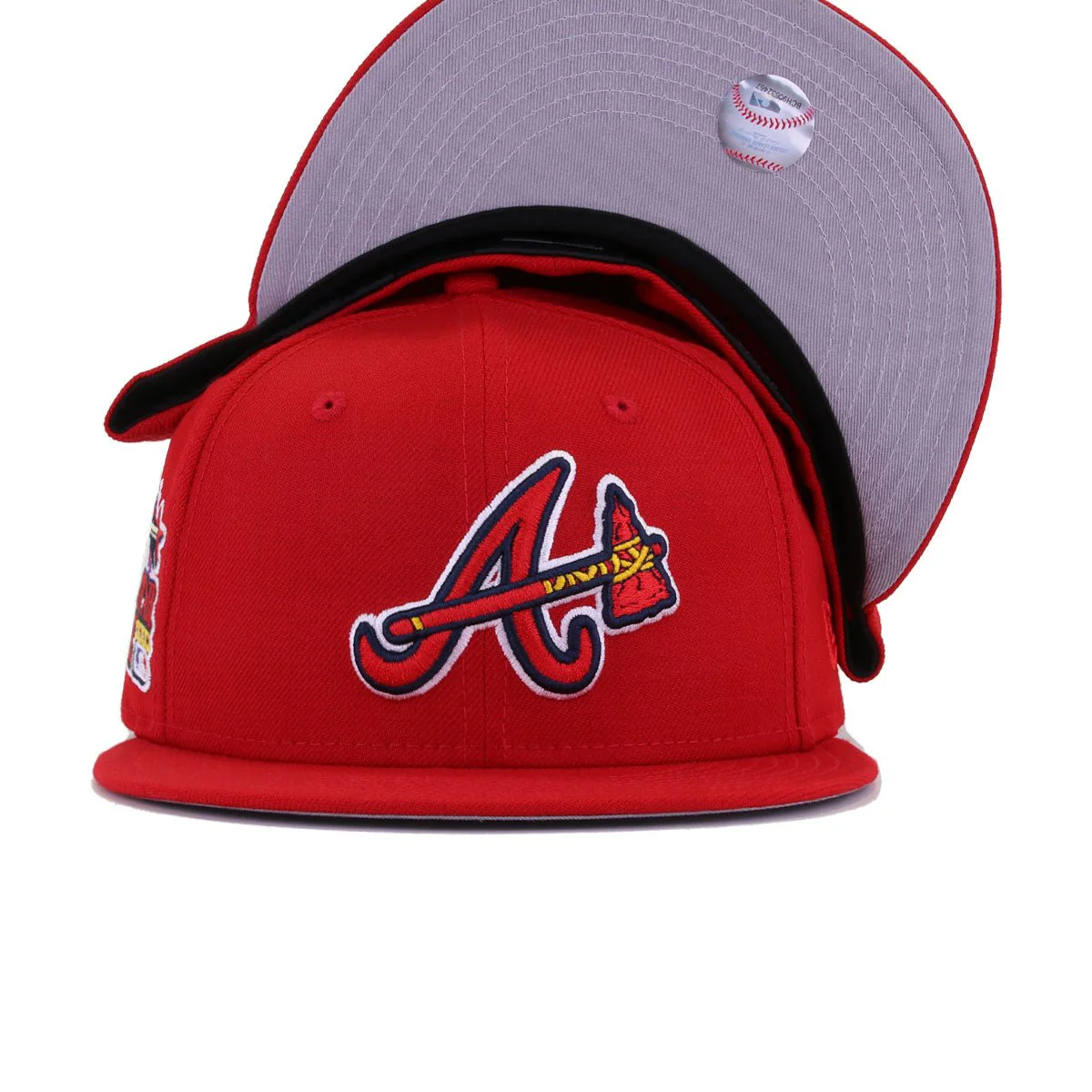 Atlanta Braves Scarlet 2000 All Star Game New Era 59Fifty Fitted - Image 5