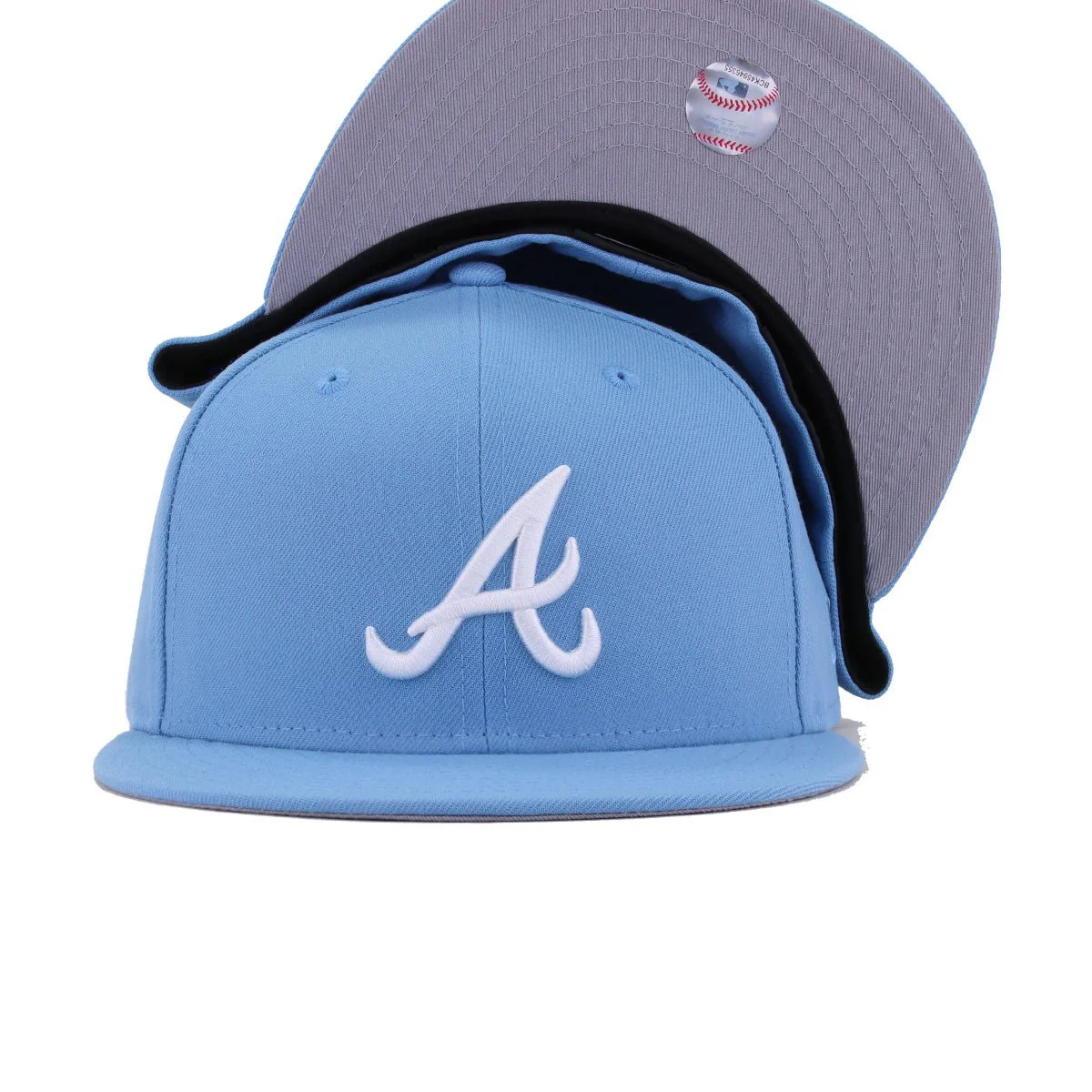 Atlanta Braves Sky Blue New Era 59Fifty Fitted - Image 4