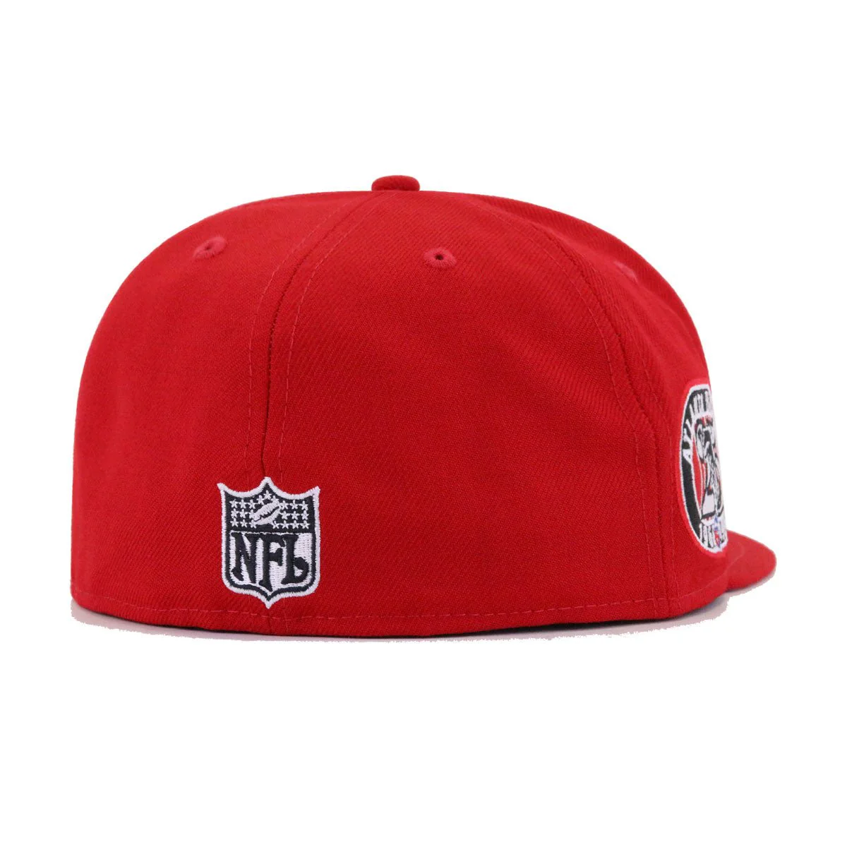 Atlanta Falcons Scarlet 25th Anniversary New Era 59Fifty Fitted - Image 4