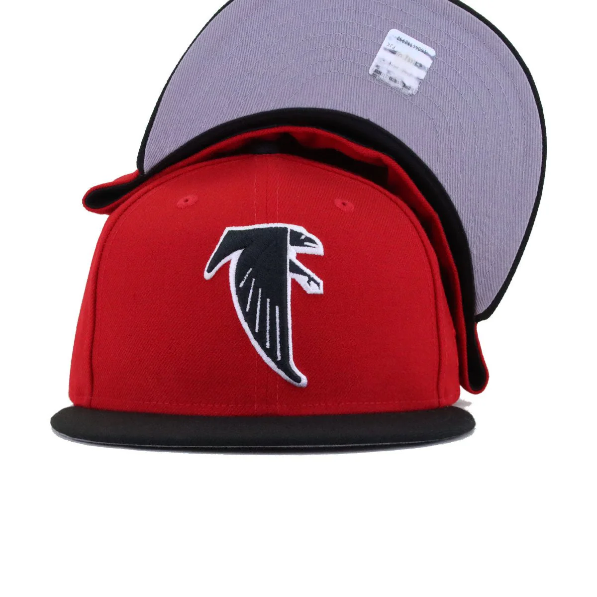 Atlanta Falcons Scarlet Black 1989 New Era 59Fifty Fitted - Image 4