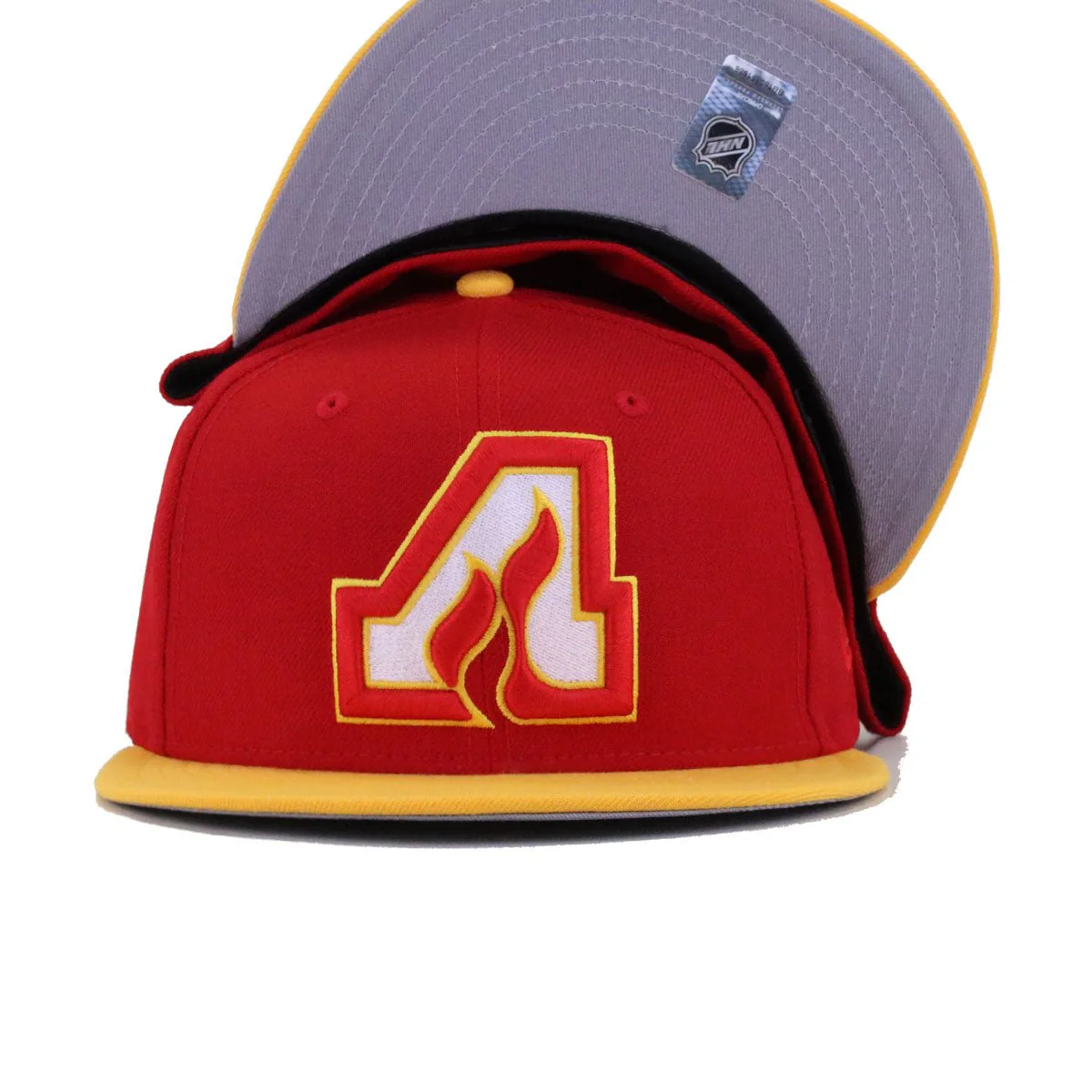 Atlanta Flames Scarlet A Gold New Era 59Fifty Fitted - Image 4