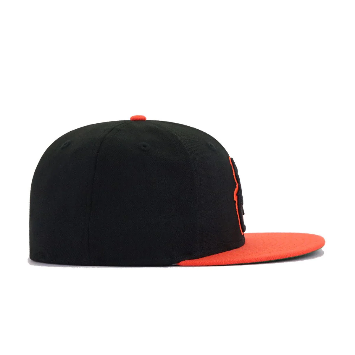 Baltimore Orioles Black Orange 1966 World Series Cooperstown Green Bottom New Era 59Fifty Fitted - Image 3