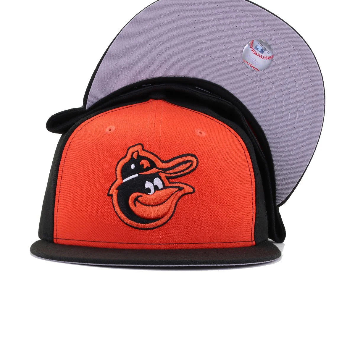 Baltimore Orioles Orange Black 1975 New Era 59Fifty Fitted - Image 5