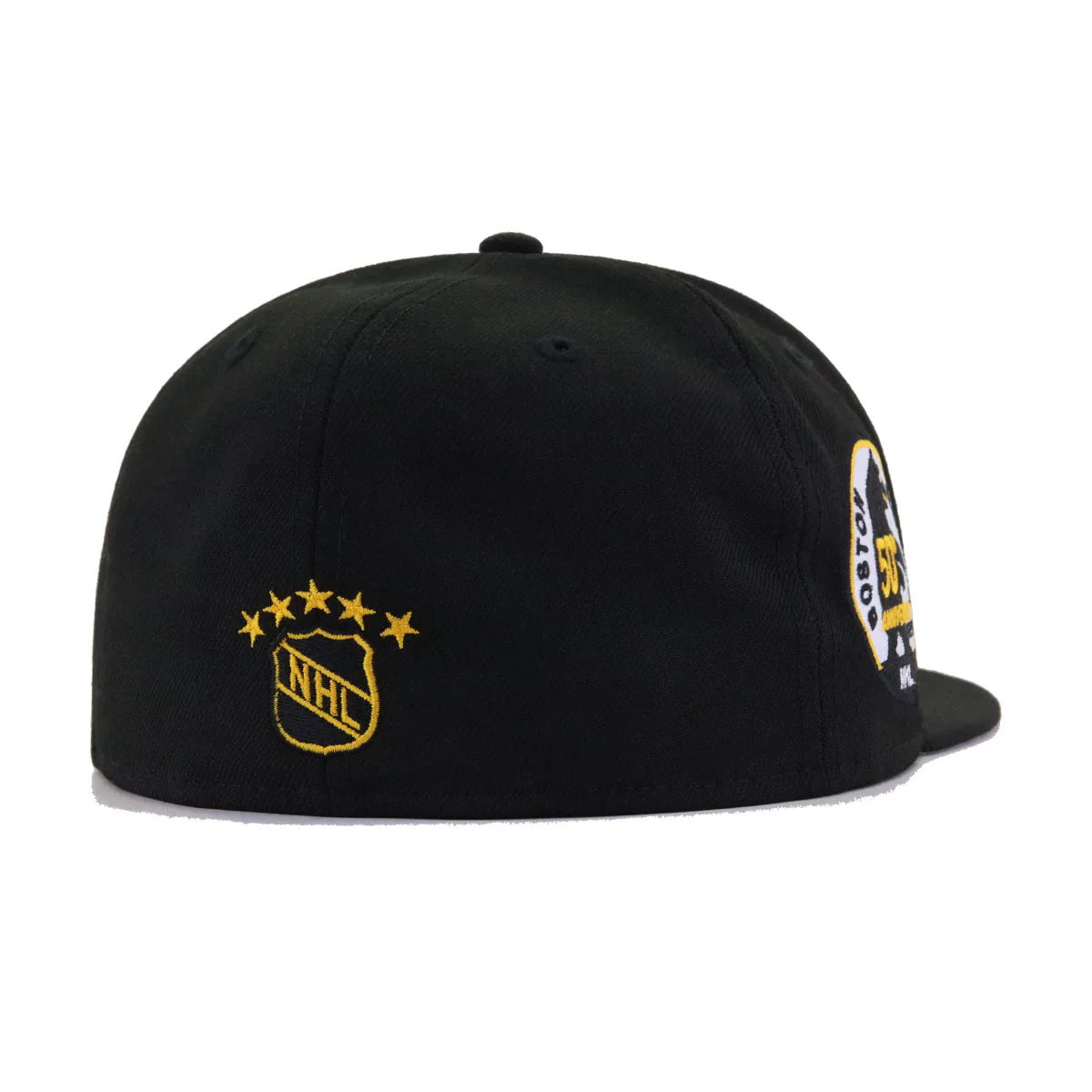 Boston Bruins Black 50th Anniversary New Era 59Fifty Fitted - Image 3
