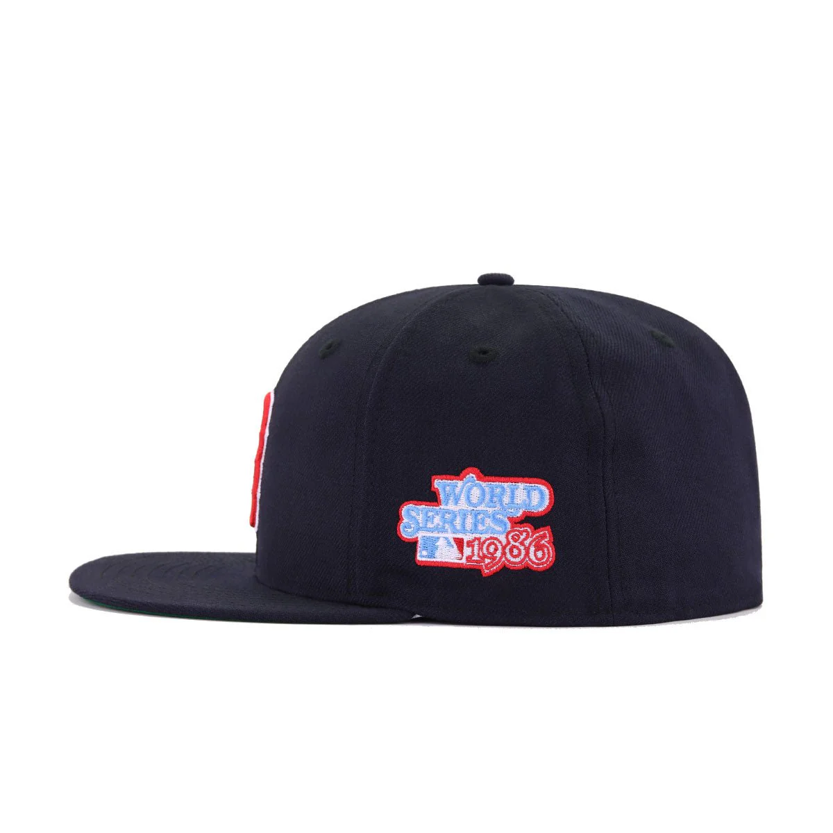 Boston Red Sox Navy 1986 World Series Cooperstown Green Bottom New Era 59Fifty Fitted - Image 2
