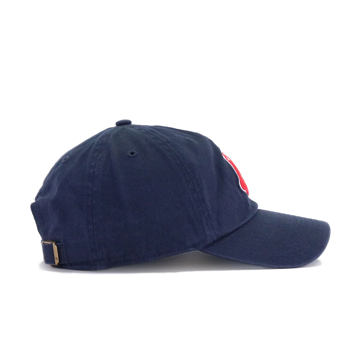 Boston Red Sox Navy Socks 47 Brand Clean Up Dad Hat - Image 3