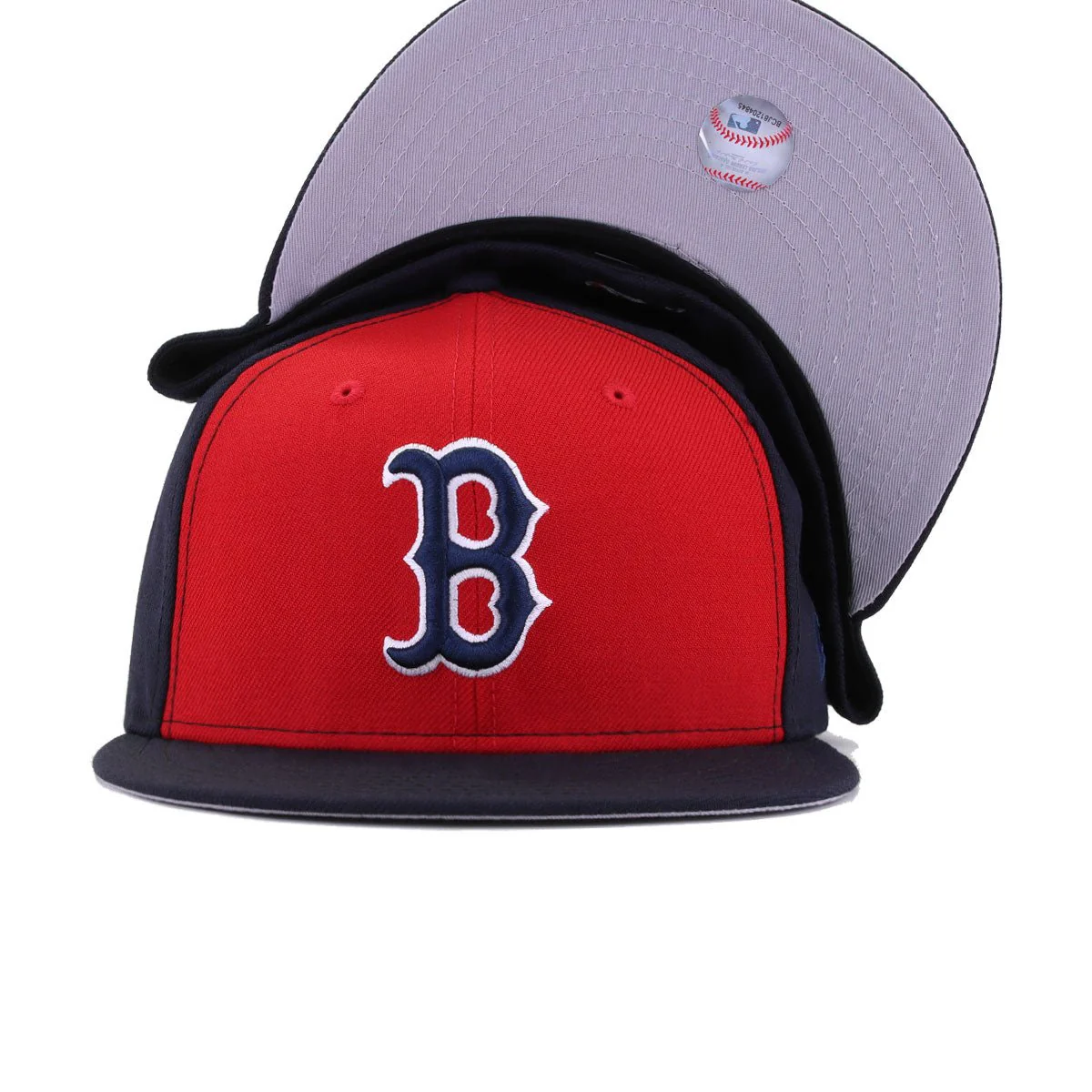 Boston Red Sox Scarlet Navy 1974 New Era 59Fifty Fitted - Image 5