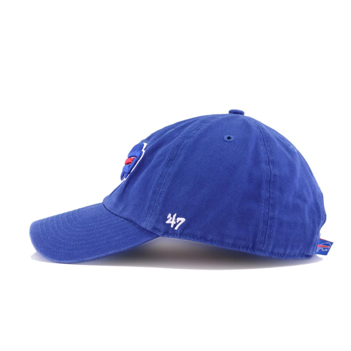 Buffalo Bills Light Royal Blue 47 Brand Clean Up Dad Hat - Image 2