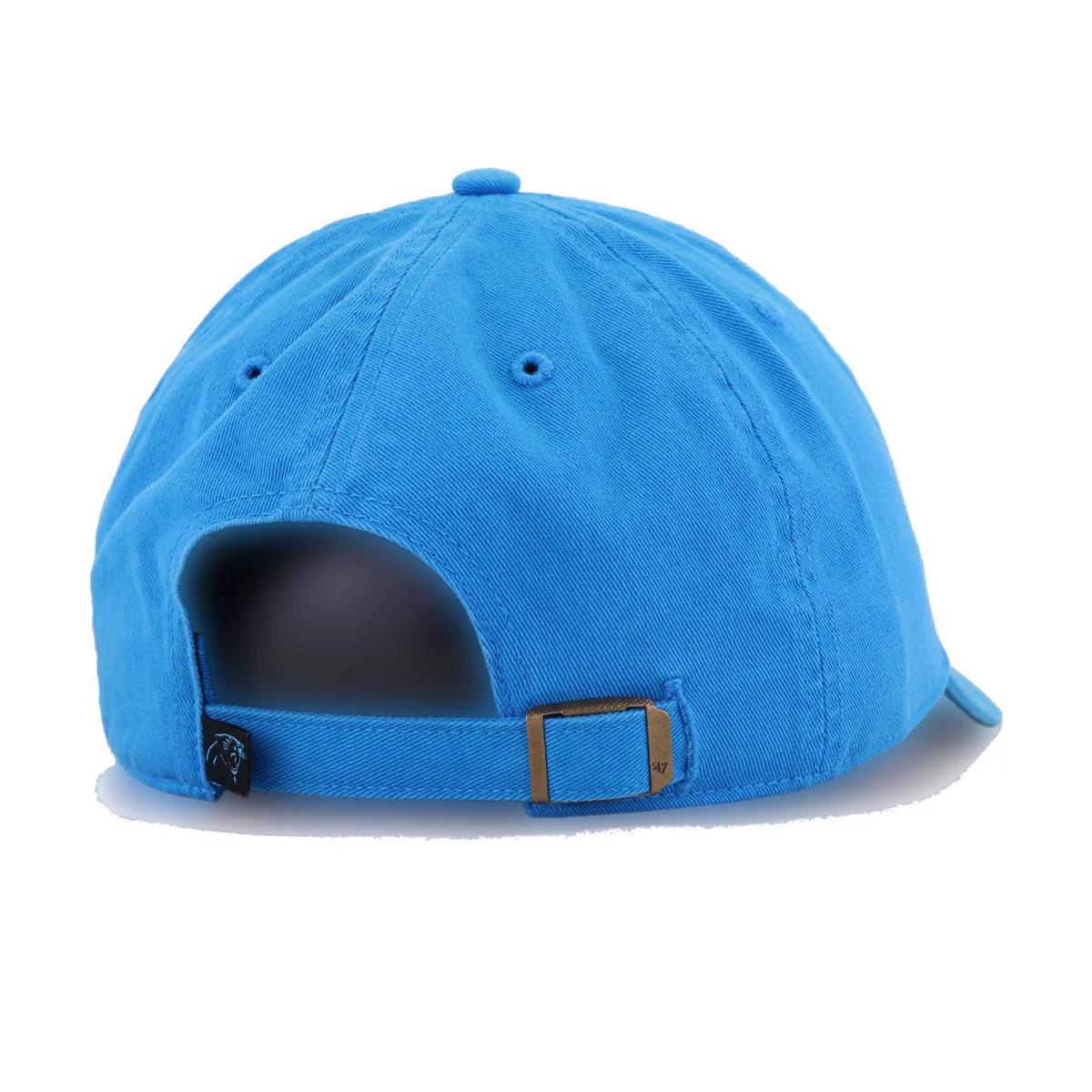 Carolina Panthers Sunwash Blue 47 Brand Clean Up Dad Hat - Image 4