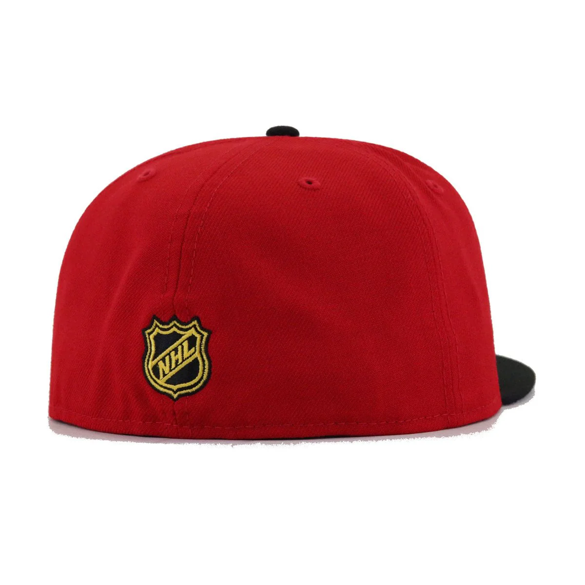 Chicago Blackhawks Scarlet Black New Era 59Fifty Fitted - Image 2
