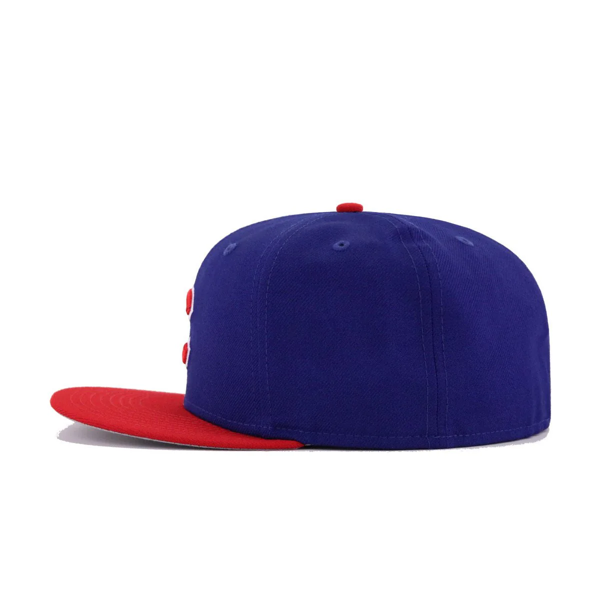 Chicago Cubs Dark Royal Blue Scarlet Cooperstown AC New Era 59Fifty Fitted - Image 3