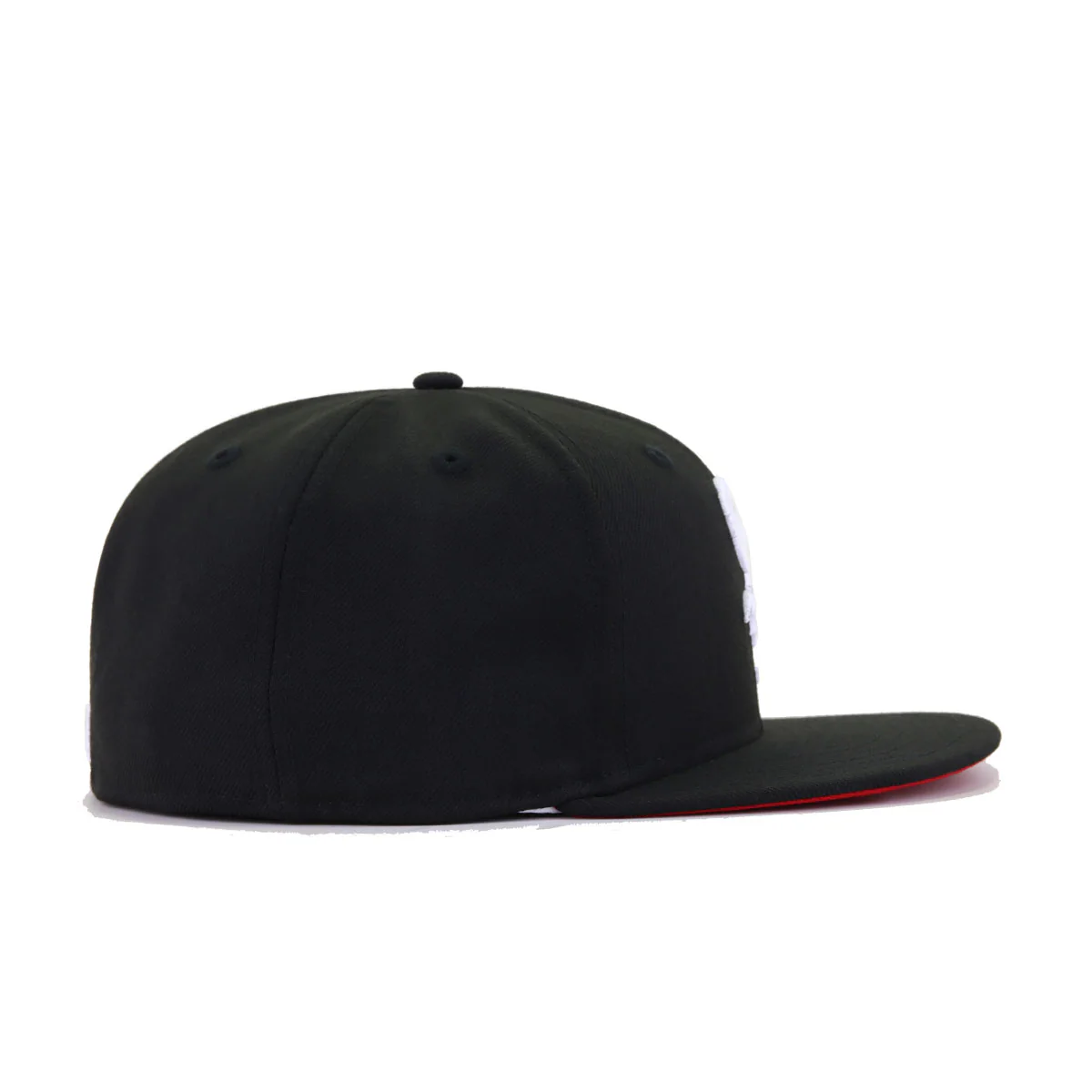 Chicago White Sox Black Red Bottom New Era 59Fifty Fitted - Image 4