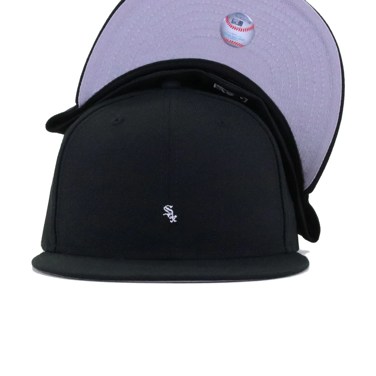 Chicago White Sox Black SUPER MICRO New Era 59Fifty Fitted - Image 4