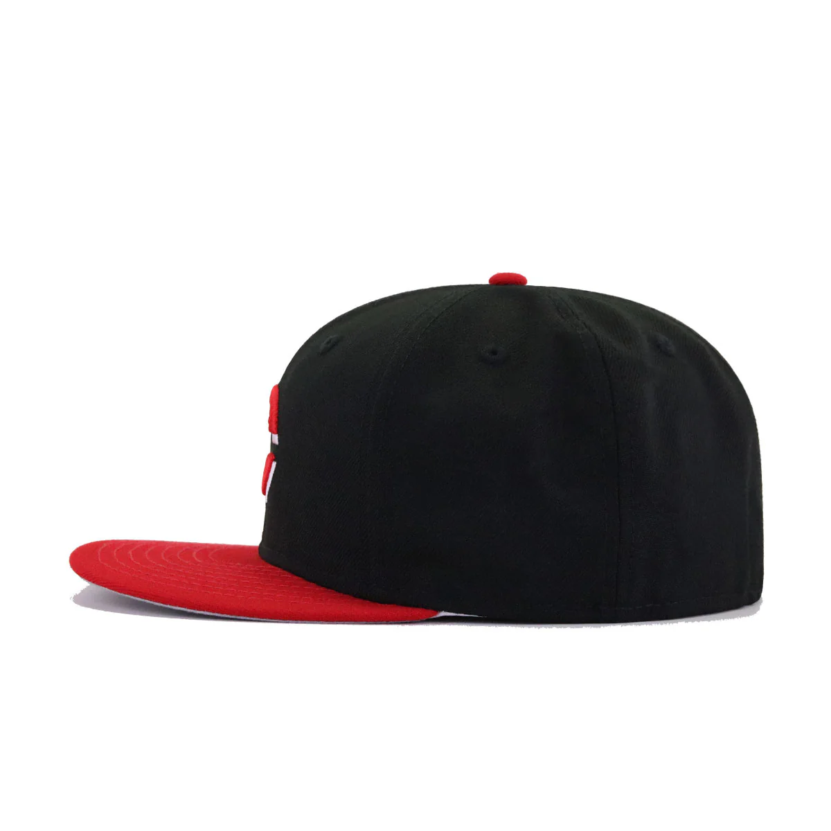 Cincinnati Reds Black Scarlet Cooperstown AC New Era 59Fifty Fitted - Image 3
