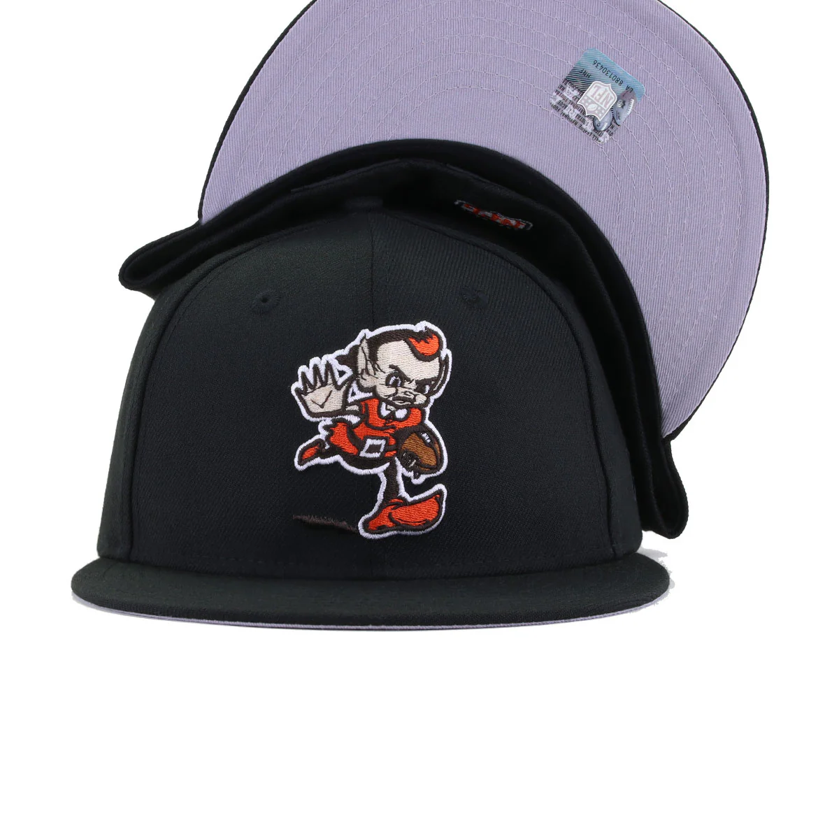 Cleveland Browns Legacy Black New Era 59Fifty Fitted - Image 5