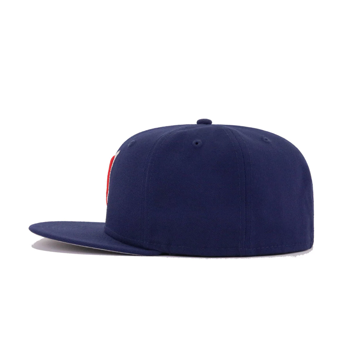 Cleveland Indians Light Navy Cooperstown AC New Era 59Fifty Fitted - Image 3
