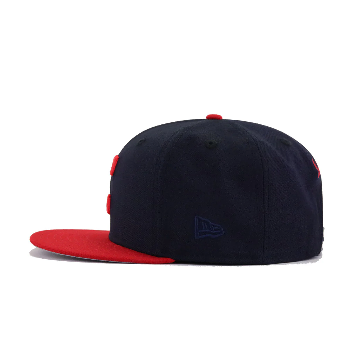 Cleveland Indians Navy Scarlet New Era 9Fifty Snapback - Image 3