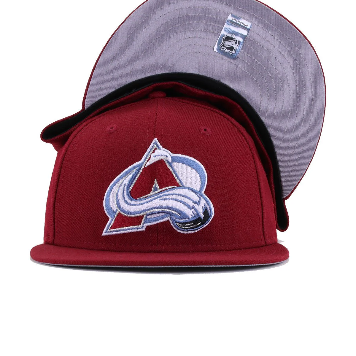 Colorado Avalanche Cardinal New Era 59Fifty Fitted - Image 4