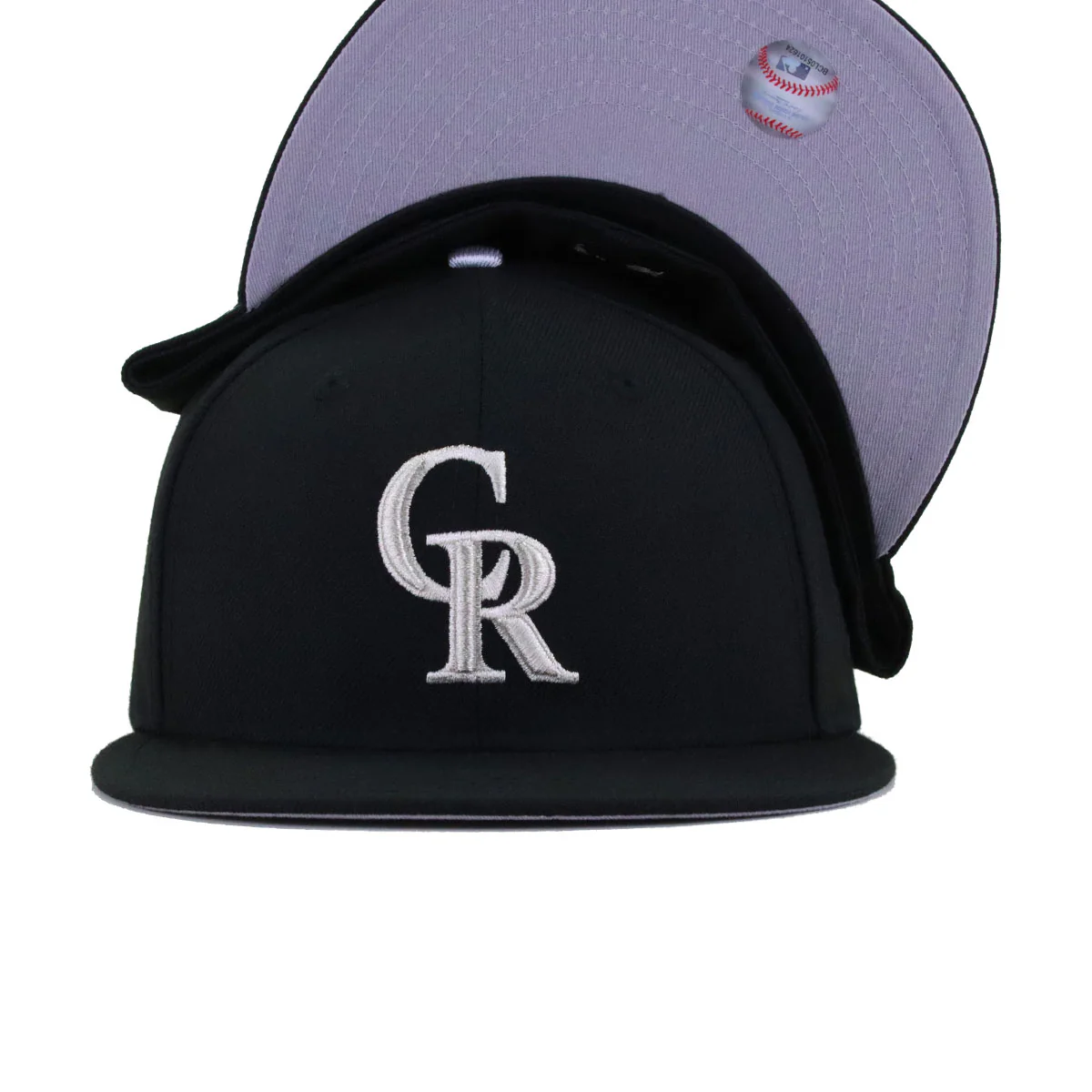 Colorado Rockies Black 2018 New Era 59Fifty Fitted - Image 4