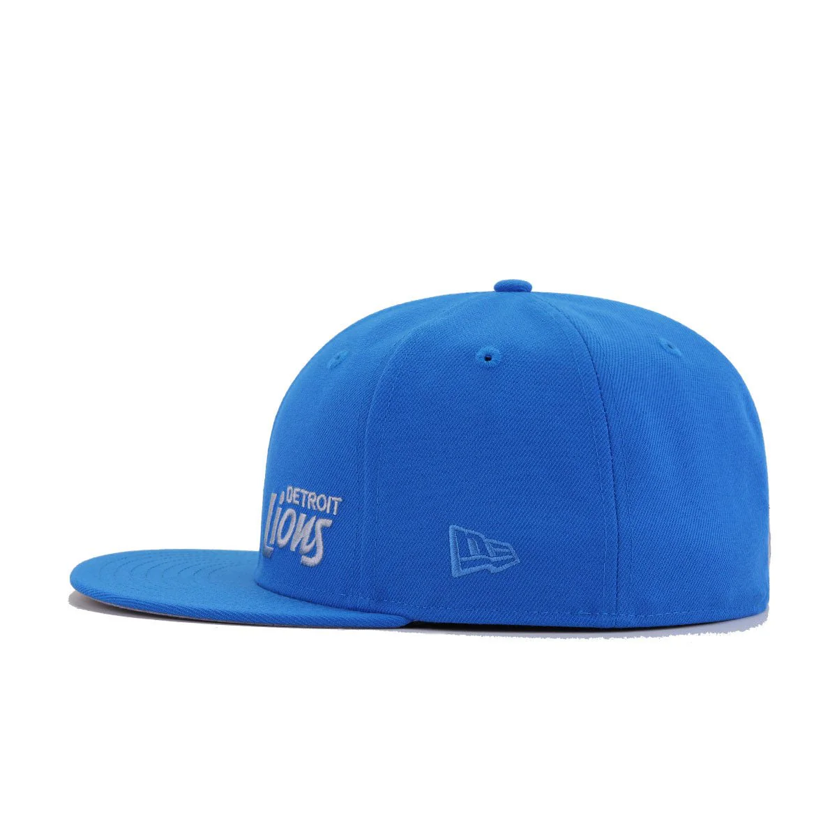 Detroit Lions Rainstorm Blue Flawless 75th Anniversary New Era 59Fifty Fitted - Image 3
