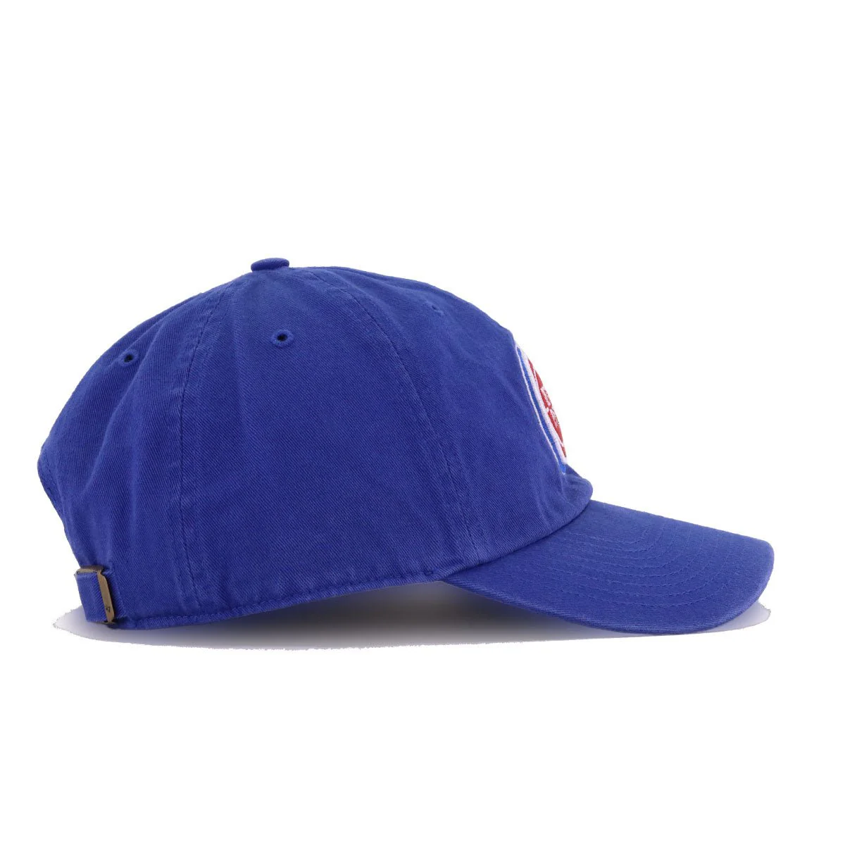 Detroit Pistons Dark Royal Blue 47 Brand Clean Up Dad Hat - Image 3