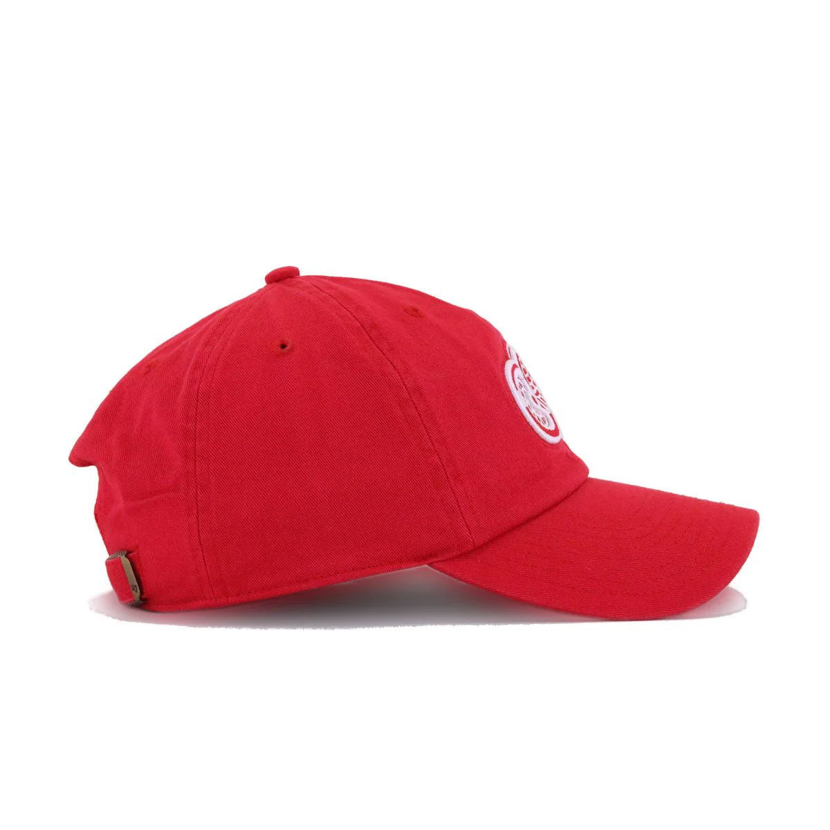 Detroit Red Wings Scarlet 47 Brand Clean Up Dad Hat - Image 3