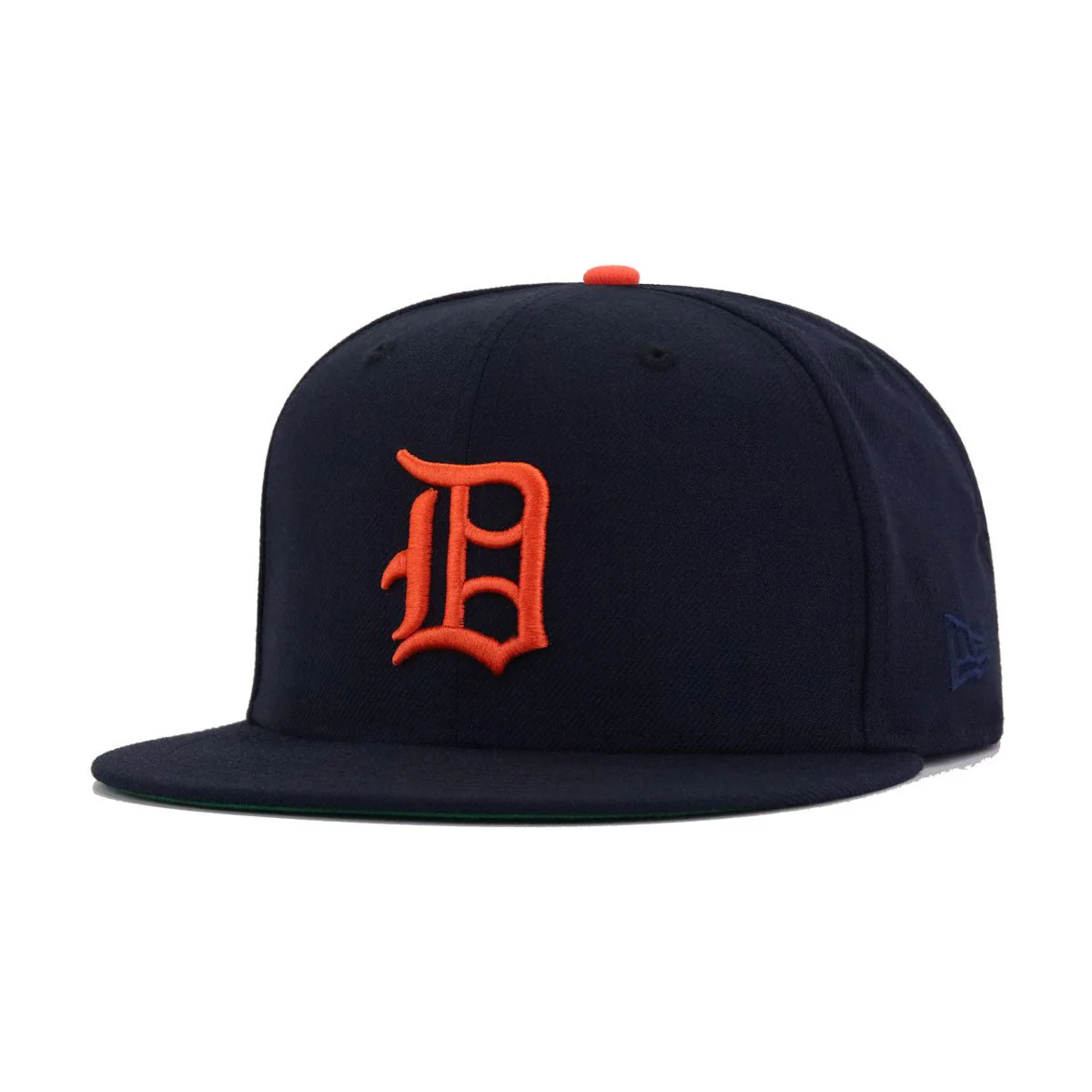 Detroit Tigers Navy 1947 Green Bottom New Era 59Fifty Fitted