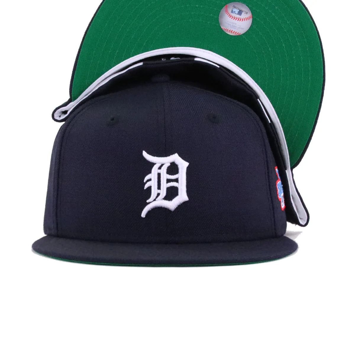 Detroit Tigers Navy 1984 World Series Cooperstown Green Bottom New Era 59Fifty Fitted - Image 5