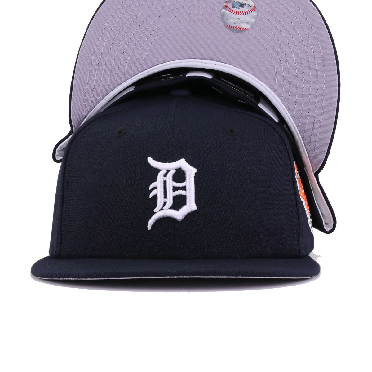 Detroit Tigers Navy 2005 All Star Game Cooperstown New Era 59Fifty Fitted - Image 4