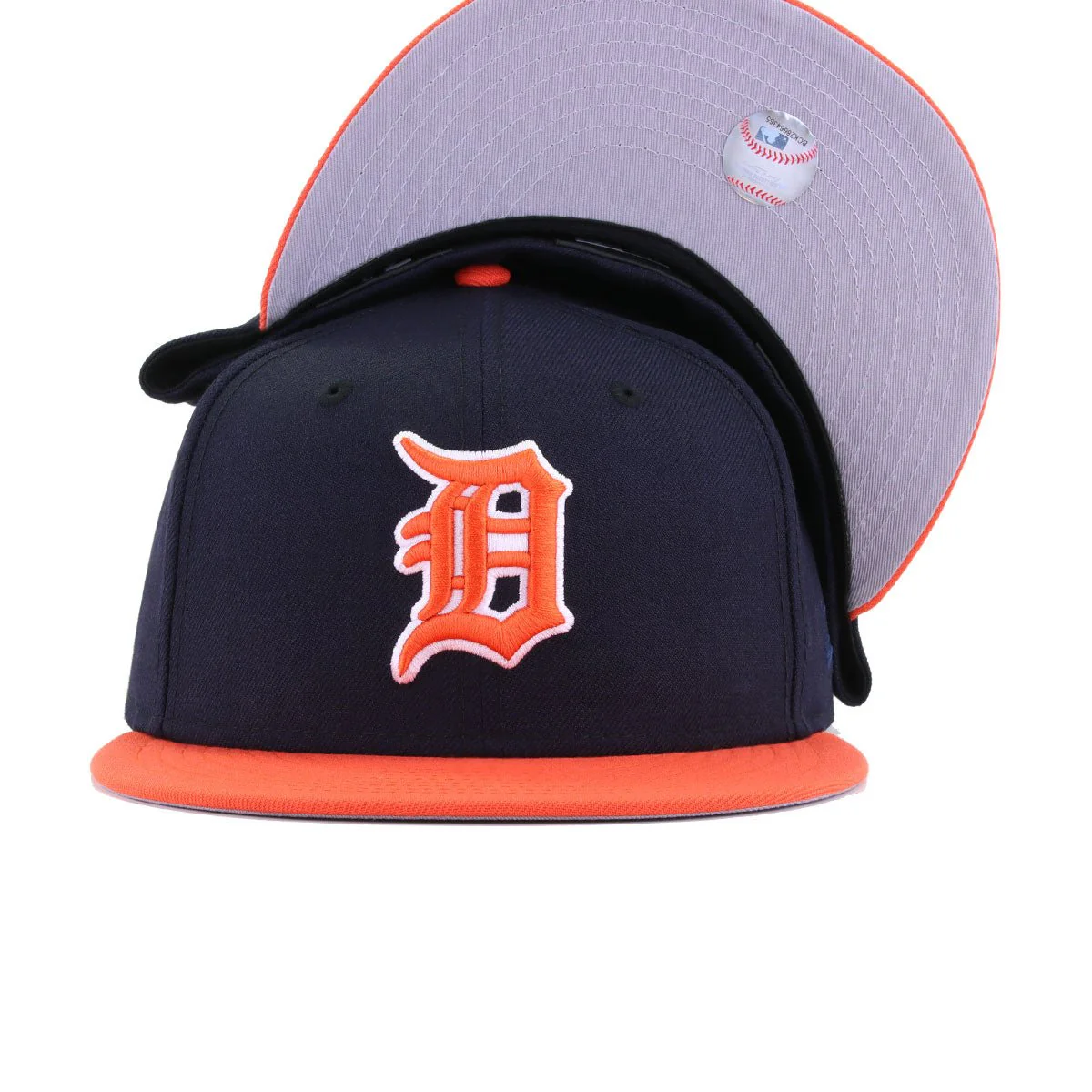 Detroit Tigers Navy Orange 1972 New Era 59Fifty Fitted - Image 4