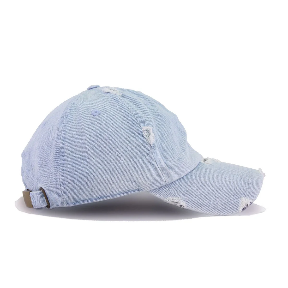 Distressed Light Denim KBEthos Vintage Dad Hat - Image 3