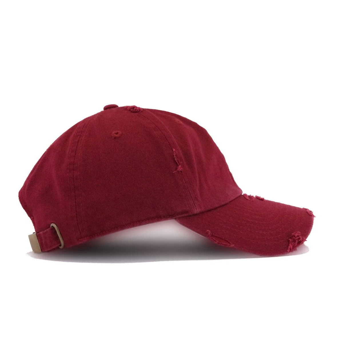 Distressed Maroon KBEthos Vintage Dad Hat - Image 3