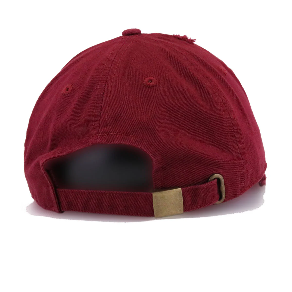 Distressed Maroon KBEthos Vintage Dad Hat - Image 4