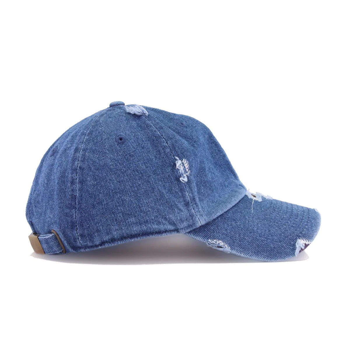 Distressed Medium Denim KBEthos Vintage Dad Hat - Image 3