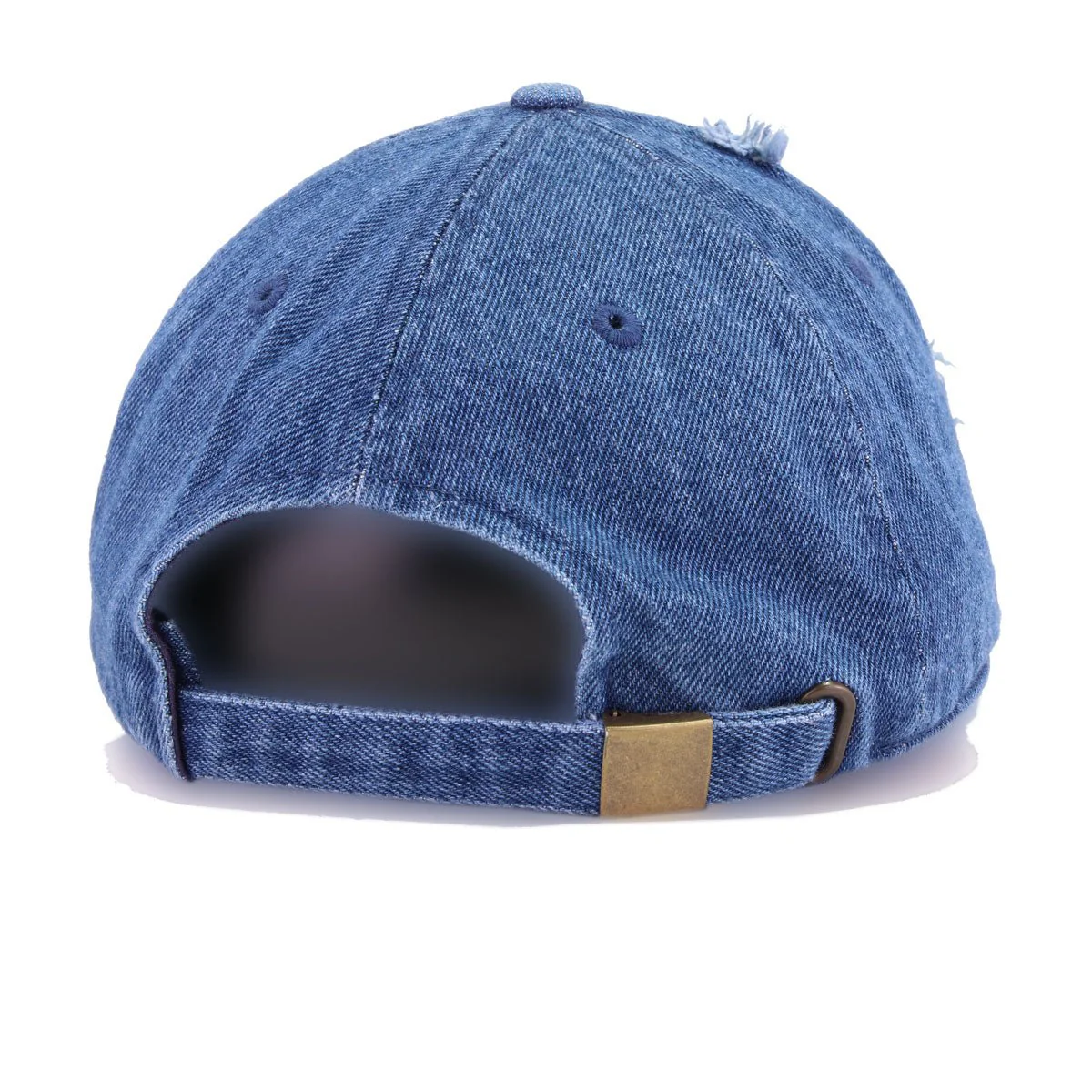 Distressed Medium Denim KBEthos Vintage Dad Hat - Image 4