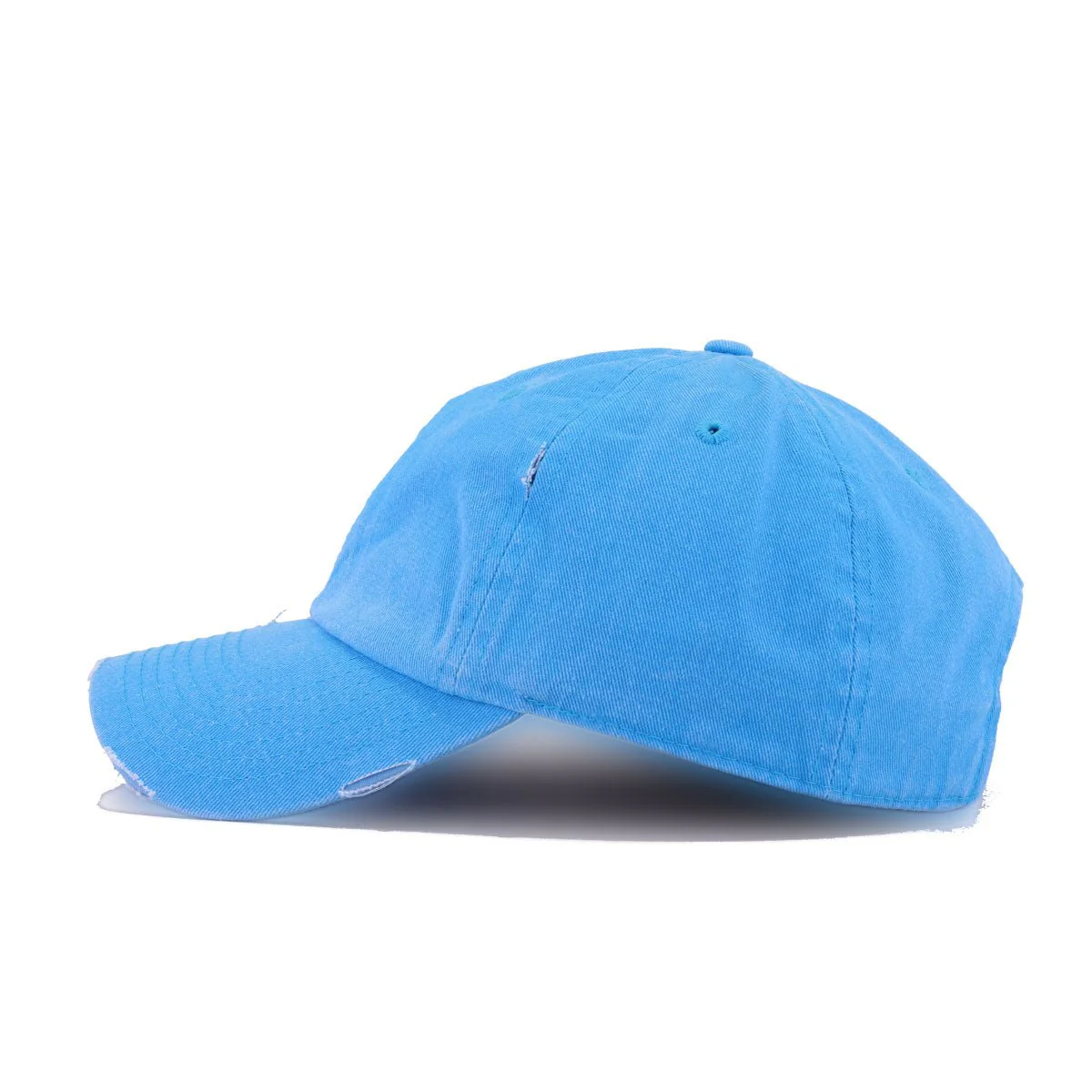 Distressed Neon Blue KBEthos Vintage Dad Hat - Image 2